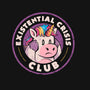 Existential Crisis Club-unisex basic tee-eduely