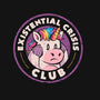 Existential Crisis Club-none glossy sticker-eduely
