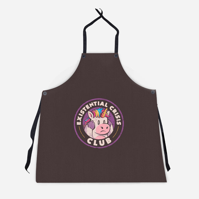 Existential Crisis Club-unisex kitchen apron-eduely