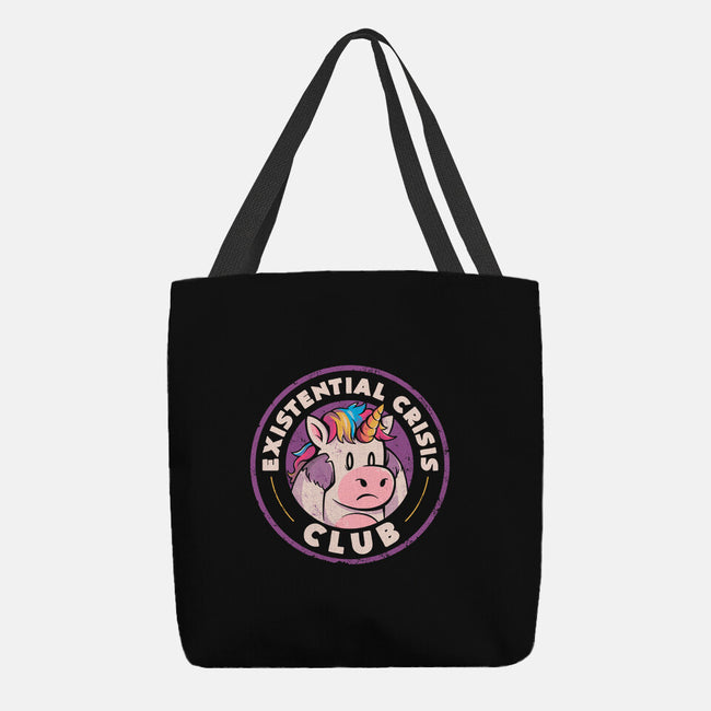 Existential Crisis Club-none basic tote bag-eduely