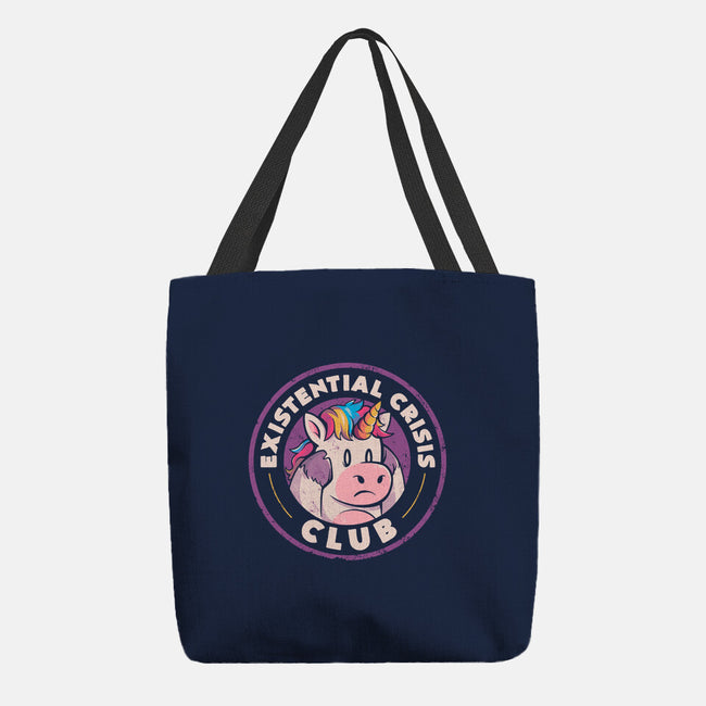 Existential Crisis Club-none basic tote bag-eduely