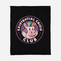 Existential Crisis Club-none fleece blanket-eduely