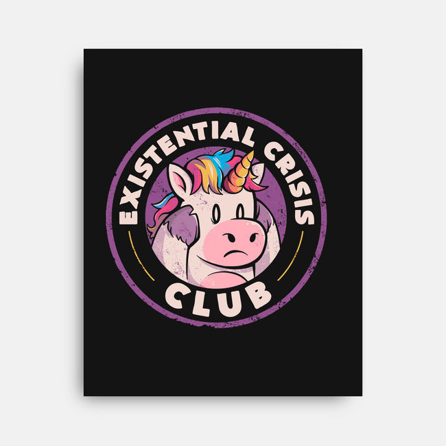 Existential Crisis Club-none stretched canvas-eduely