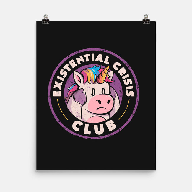 Existential Crisis Club-none matte poster-eduely