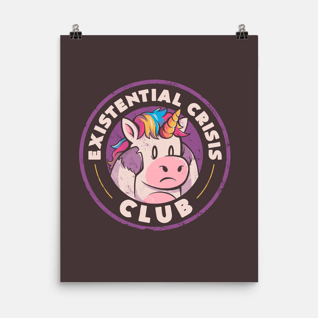 Existential Crisis Club-none matte poster-eduely