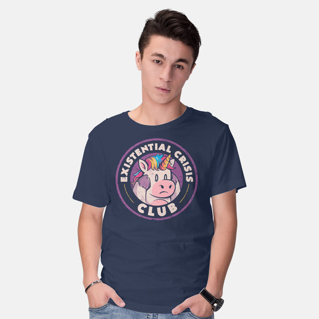 Existential Crisis Club-mens basic tee-eduely