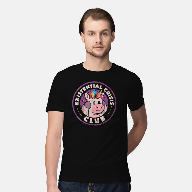 Existential Crisis Club-mens premium tee-eduely