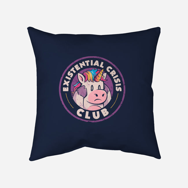 Existential Crisis Club-none removable cover throw pillow-eduely
