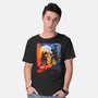 Mortal Battle-mens basic tee-rondes