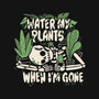 Water My Plants-none removable cover w insert throw pillow-8BitHobo