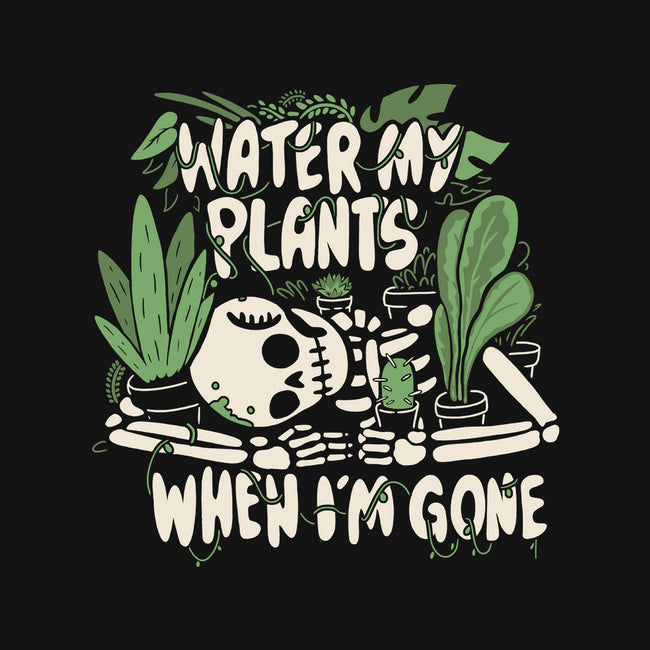 Water My Plants-womens fitted tee-8BitHobo