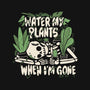 Water My Plants-none matte poster-8BitHobo