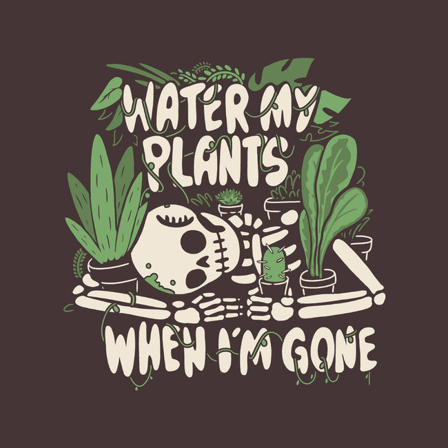 Water My Plants-none memory foam bath mat-8BitHobo