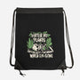 Water My Plants-none drawstring bag-8BitHobo