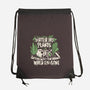 Water My Plants-none drawstring bag-8BitHobo