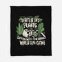 Water My Plants-none fleece blanket-8BitHobo