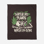 Water My Plants-none fleece blanket-8BitHobo