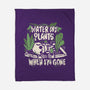 Water My Plants-none fleece blanket-8BitHobo