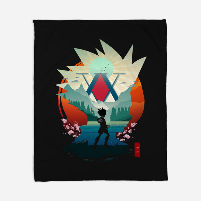 On A Quest-none fleece blanket-bellahoang