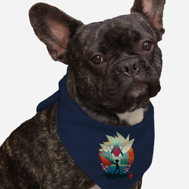 On A Quest-dog bandana pet collar-bellahoang