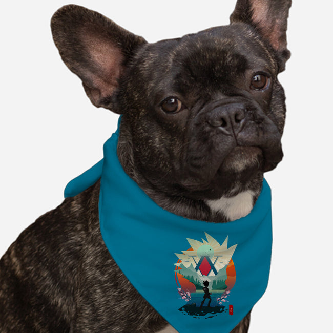 On A Quest-dog bandana pet collar-bellahoang