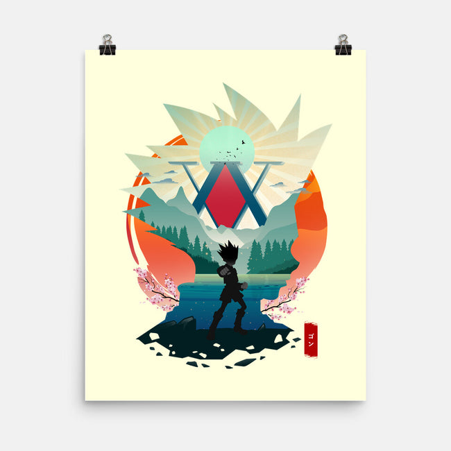 On A Quest-none matte poster-bellahoang