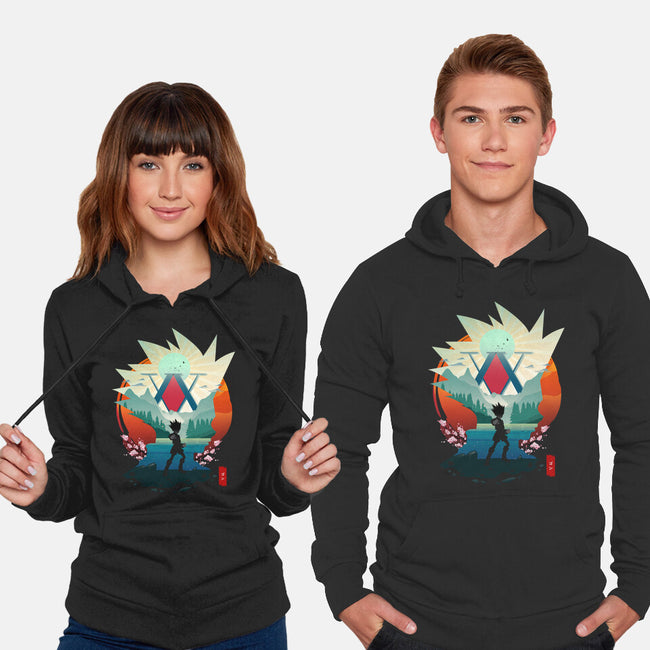 On A Quest-unisex pullover sweatshirt-bellahoang