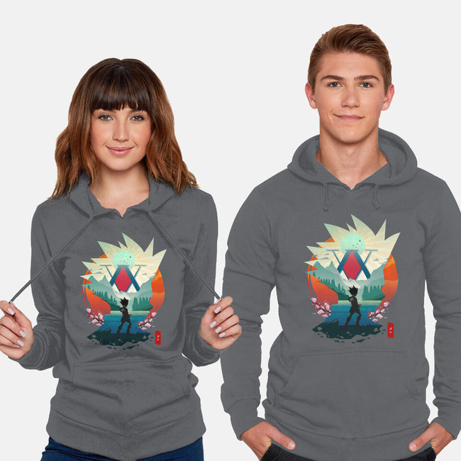 On A Quest-unisex pullover sweatshirt-bellahoang