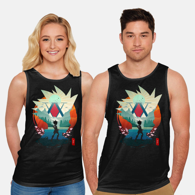 On A Quest-unisex basic tank-bellahoang