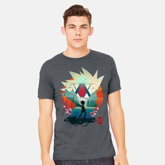 On A Quest-mens heavyweight tee-bellahoang