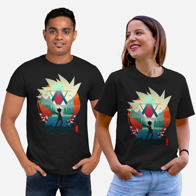 On A Quest-unisex basic tee-bellahoang