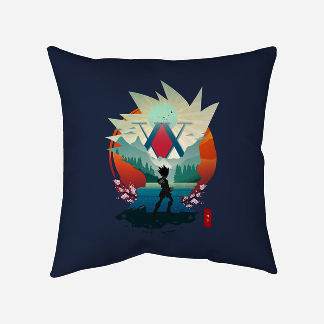 On A Quest-none removable cover w insert throw pillow-bellahoang