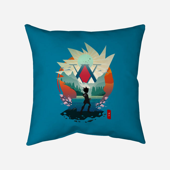 On A Quest-none removable cover w insert throw pillow-bellahoang