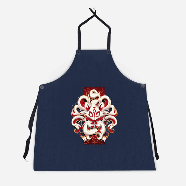 Fox Spirit-unisex kitchen apron-Snouleaf