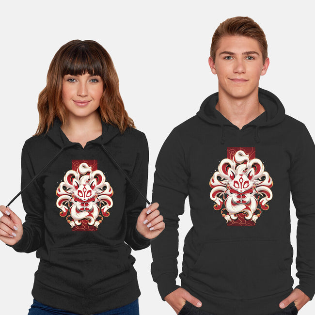 Fox Spirit-unisex pullover sweatshirt-Snouleaf