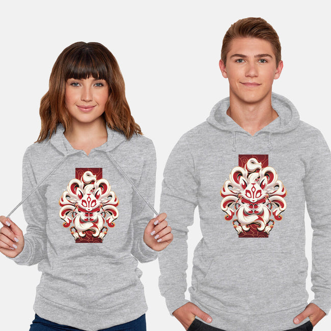 Fox Spirit-unisex pullover sweatshirt-Snouleaf