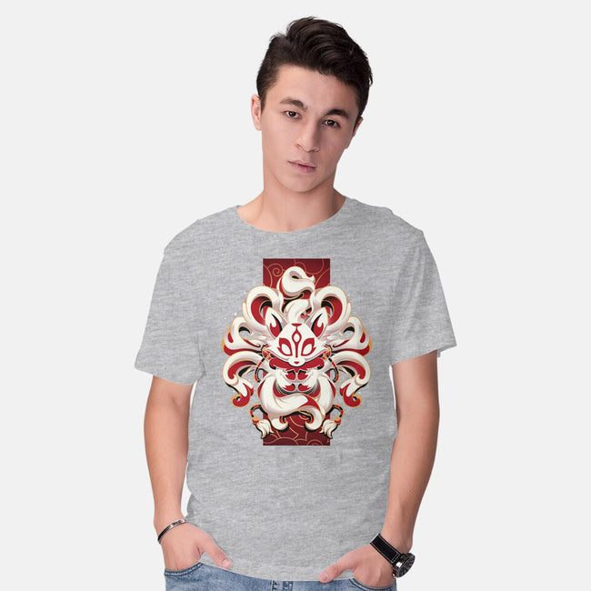 Fox Spirit-mens basic tee-Snouleaf