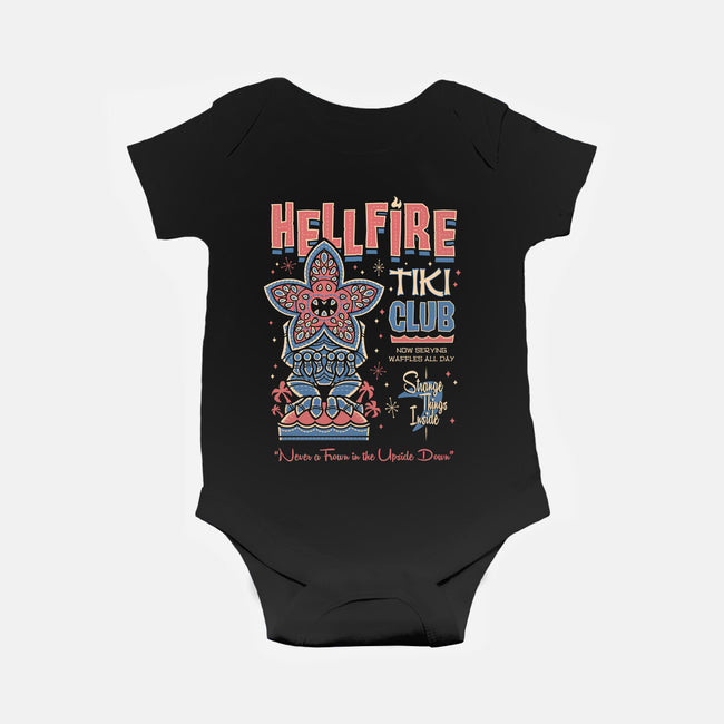 Hellfire Tiki Club-baby basic onesie-Nemons