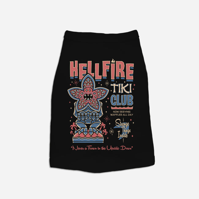 Hellfire Tiki Club-dog basic pet tank-Nemons