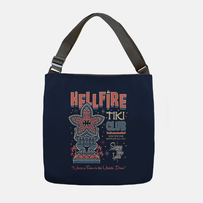 Hellfire Tiki Club-none adjustable tote bag-Nemons