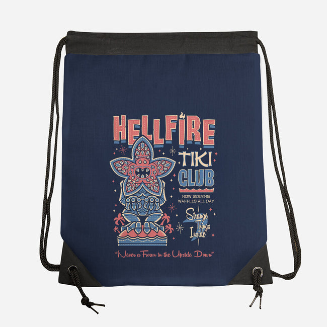 Hellfire Tiki Club-none drawstring bag-Nemons