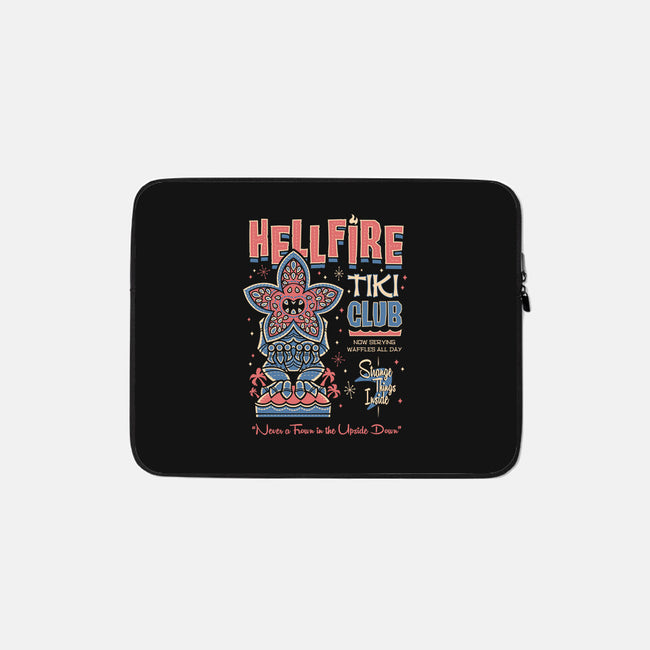 Hellfire Tiki Club-none zippered laptop sleeve-Nemons