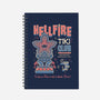 Hellfire Tiki Club-none dot grid notebook-Nemons