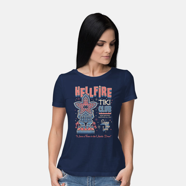 Hellfire Tiki Club-womens basic tee-Nemons