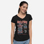 Hellfire Tiki Club-womens v-neck tee-Nemons