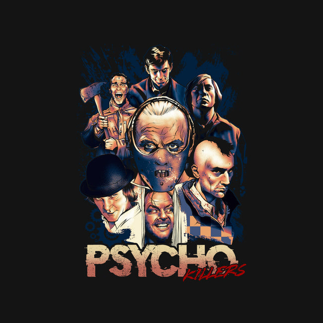 Psycho Killers-none stretched canvas-Conjura Geek