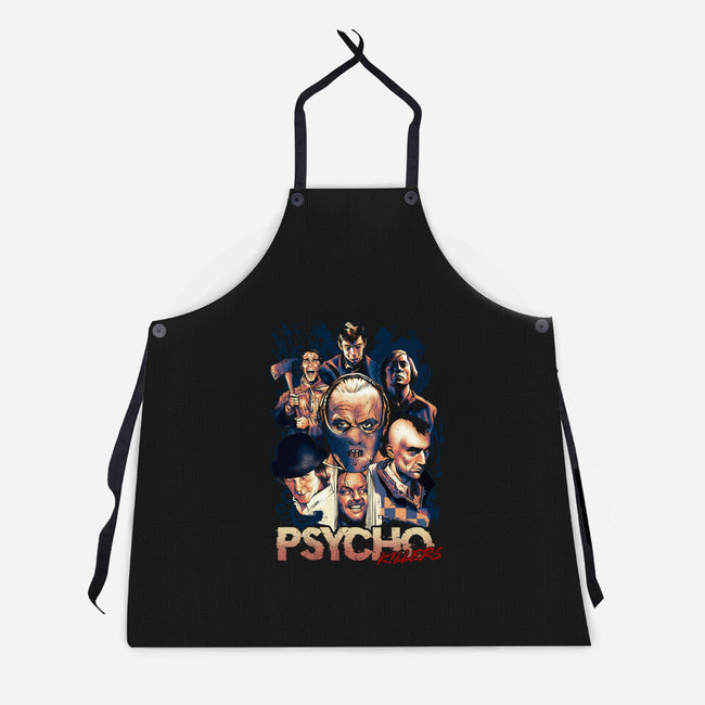 Psycho Killers-unisex kitchen apron-Conjura Geek