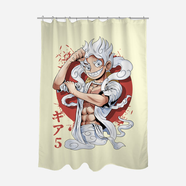 Joy Boy-none polyester shower curtain-Nihon Bunka
