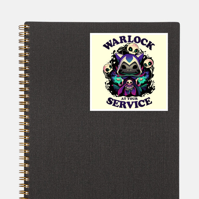 Warlock's Call-none glossy sticker-Snouleaf