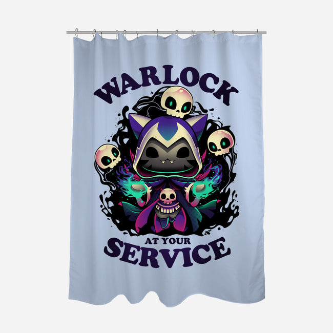 Warlock's Call-none polyester shower curtain-Snouleaf